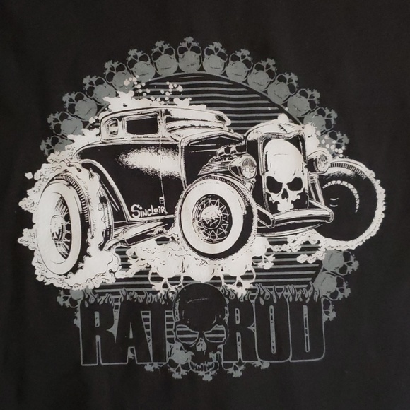 *RARE* "Sinclair Rat Rod" Red Kap work shirt - Picture 1 of 8